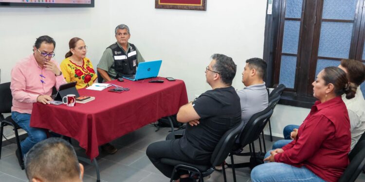 Da seguimiento el Ayuntamiento de Guaymas a trabajos del Consejo Municipal de Protección Civil