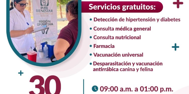Promueve Ayuntamiento de Guaymas Jornada de Salud en ejido Triunfo Santa Rosa