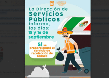 Servicios Públicos garantizará la recolección de basura durante las Fiestas Patrias
