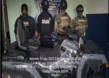 Policía municipal y corporaciones detienen a sujetos por delitos en contra de la salud y robo con violencia