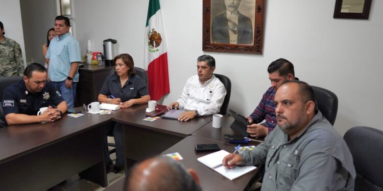 Activan plan de emergencia en Huatabampo por evolución de la tormenta “Lorena”