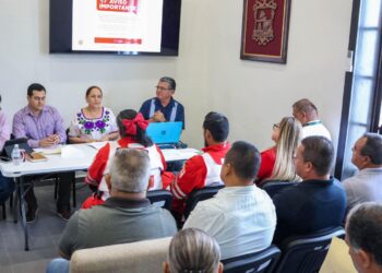 Mantienen reunión de trabajo Integrantes del Consejo Municipal de Protección Civil