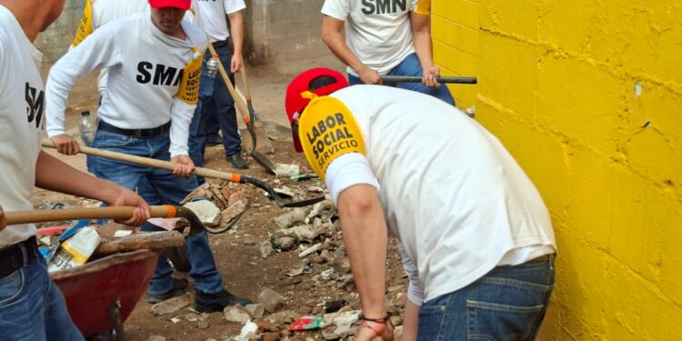 Refuerzan programa Sabarriendo con apoyo de la 45 Zona Militar