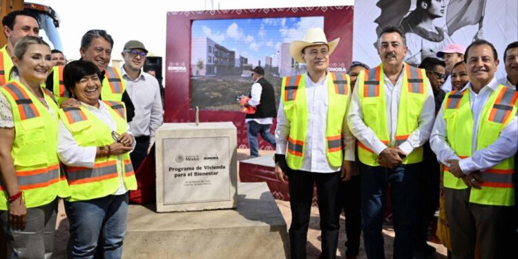 Gobernador Durazo cumple y avanza construcción de 12 mil viviendas para garantizar seguridad patrimonial a familias