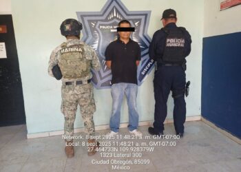 Detienen a sujeto por robo de infante en grado de tentativa