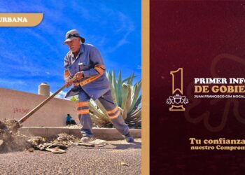 Cumple  JFGN con imagen urbana de Nogales