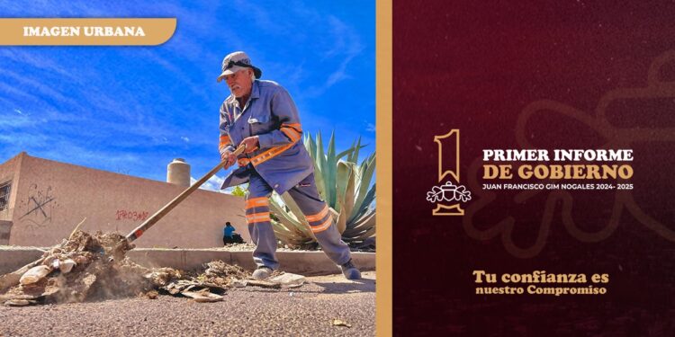 Cumple JFGN con imagen urbana de Nogales