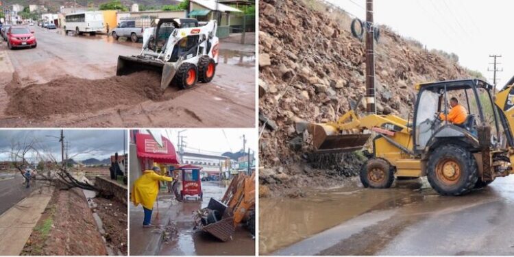 Trabaja el Ayuntamiento de Guaymas en acciones de limpieza