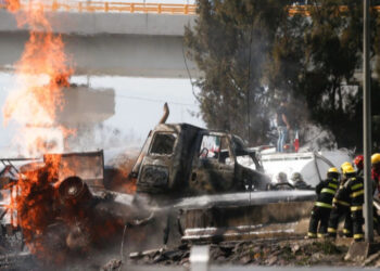 Atendió IMSS a 26 personas tras explosión de pipa; 19 siguen hospitalizadas