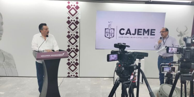 DESTACA JAVIER LAMARQUE TRABAJOS DE OOMAPAS DE CAJEME EN EL PRIMER AÑO DE LA ADMINISTRACIÓN 2024-2027