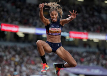 «¡Ya estoy aquí, mi gente!»: Yulimar Rojas; avanza en triple salto en Mundial