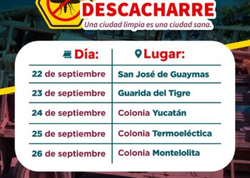 A participar en la Jornada de descacharre  invita el Ayuntamiento de Guaymas