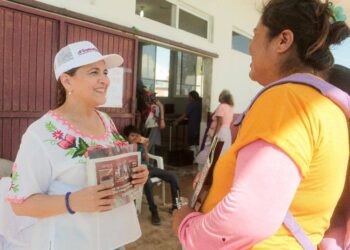 Realiza doctora Karla Córdova González difusión de logros del Primer Año de Gobierno en Vícam y Las Guásimas