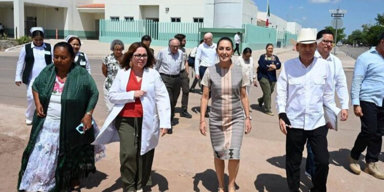 Gobernador Durazo y Presidenta Sheinbaum garantizan a familias sonorenses salud de calidad con infraestructura moderna