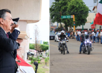 PRESIDE JAVIER LAMARQUE DESFILE CONMEMORATIVO AL 215 ANIVERSARIO DE LA LUCHA DE INDEPENDENCIA