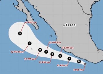 Ciclón tropical del Pacífico no impactará directamente a Sonora
