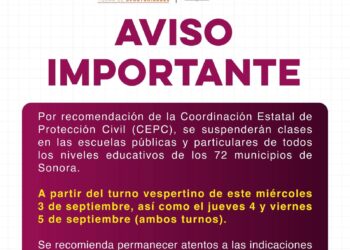 PIDEN A NAVOJOENSES TOMAR PRECAUCIONES POR LLUVIAS DE “LORENA”