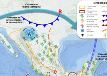 Monzón mexicano continuará ocasionando tormentas eléctricas