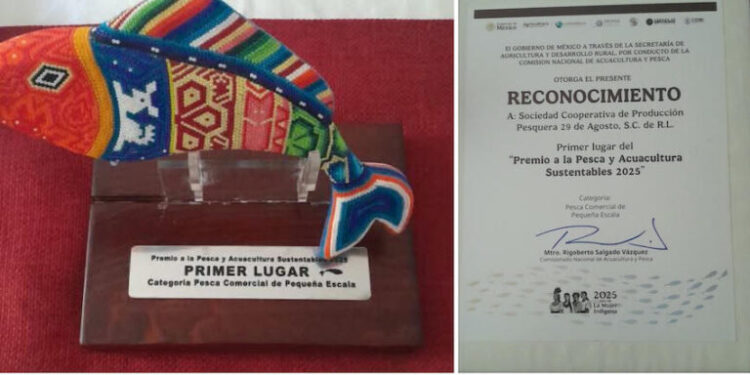 Primer lugar nacional en pesca sustentable