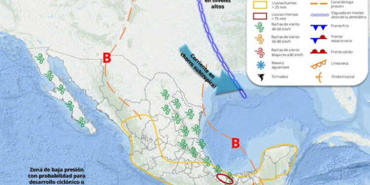 Se esperan rachas de viento y ligero descenso en la temperatura