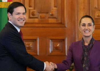 Destaca CSP ‘entendimiento’ en seguridad; intervención militar de EU no estuvo en la mesa con Rubio