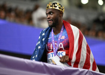 Rai Benjamin, campeón mundial de 400 m con vallas tras ser recalificado en Tokio