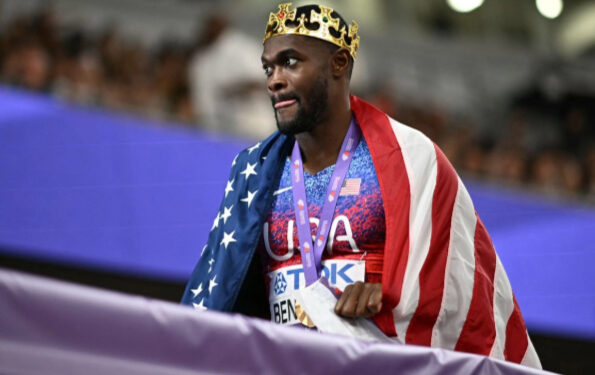 Rai Benjamin, campeón mundial de 400 m con vallas tras ser recalificado en Tokio