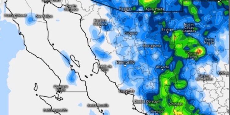 Se pronostican tormentas eléctricas con lluvias moderadas a fuertes, para hoy