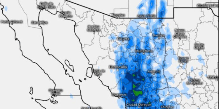 En esta semana se esperan lluvias principalmente en la región serrana