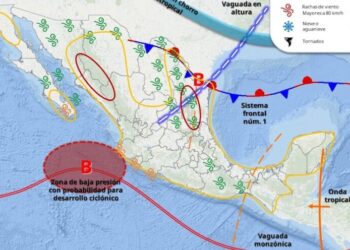 Tormenta tropical dejará fuertes lluvias en todo Sonora