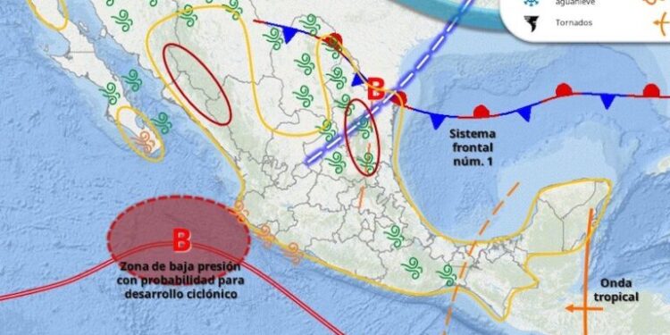 Tormenta tropical dejará fuertes lluvias en todo Sonora