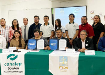 Gobierno de Sonora fortalece desarrollo académico y profesional de estudiantes del sur de la entidad: Conalep