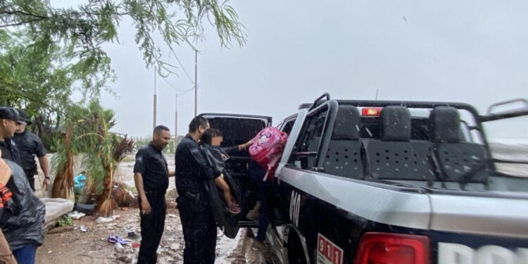 Implementa Gobierno de Sonora protocolo de atención a ciudadanos por lluvias en municipios