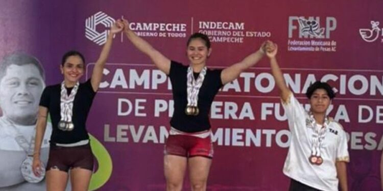 Pesistas de Sonora conquistas 11 medallas en el Campeonato Nacional de Primera Fuerza