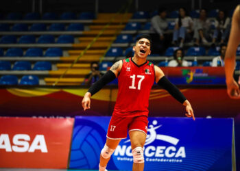 Sonorense coopera para plata de México en Panamericano de Mayores Varonil de Volibol