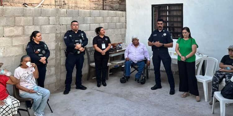 VECINAS Y VECINOS DE LA VALLE VERDE SE REÚNEN CON AUTORIDADES DE LA SSPM EN ENCUENTRO DE POLICÍA COMUNITARIO