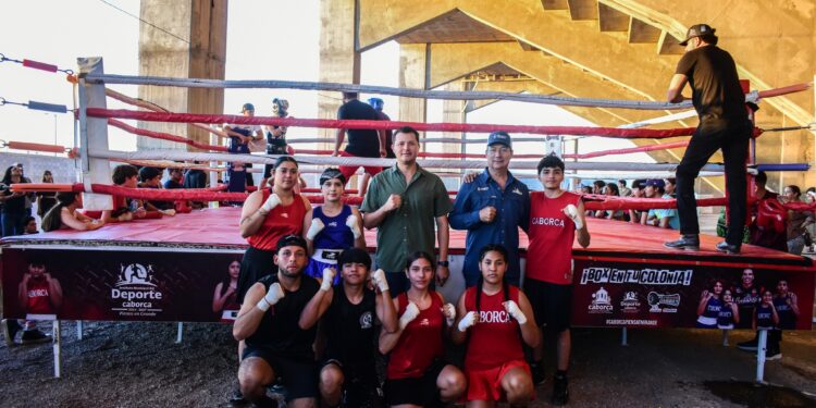 Con éxito se realizó la Exhibición de Boxeo