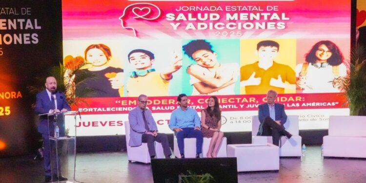 Celebra Gobierno de Sonora Jornada Estatal de Salud Mental y Adicciones 2025 para el fortalecimiento de la salud mental infantil y juvenil