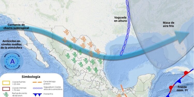 Se mantendrá un ambiente de frío a fresco sobre municipios de la región montañosa