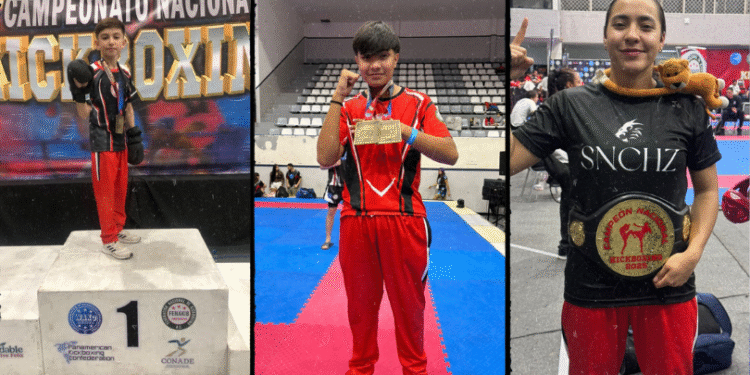 El kick boxing de Sonora luce en Nuevo León y logra 7 plazas a preselecciones nacionales