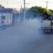 Intensifican campaña de fumigación contra el dengue