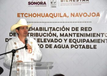 Arrancan obras de REHABILITACIÓN PARA SUMINISTRO DE AGUA POTABLE EN ETCHOHUAQUILA