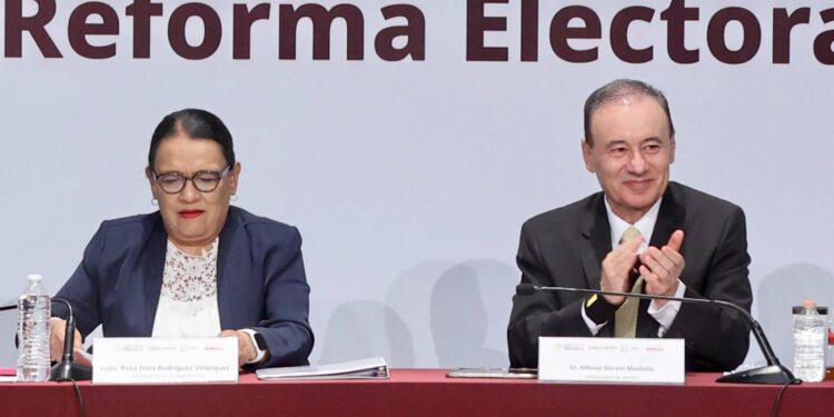 Encabezan Gobernador Durazo y secretaria de Gobernación Rosa Icela Rodríguez, inicio de audiencias para construcción de Reforma Electoral