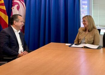 Destaca Toño Astiazarán virtudes de Hermosillo como polo de inversión ante empresarios y alcaldesa de Phoenix