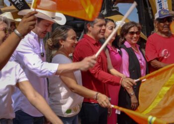 Arranca obra hídrica histórica en la comunidad de La Escalera