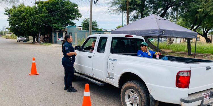 Instala Policía Estatal Puestos de Atención Ciudadana en Cajeme