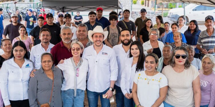 Gobierno de Sonora entrega obra de conducción de drenaje sanitario en Quiriego