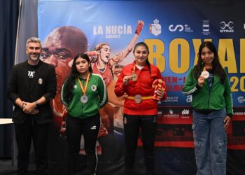 Alumna de Cecyte conquista subcampeonato internacional de box en España: Gobierno de Sonora