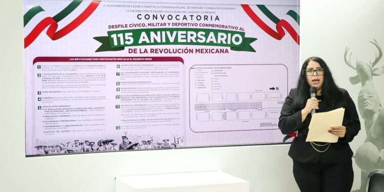 Invita el Ayuntamiento de Cajeme a participar en el DESFILE CÍVICO MILITAR Y DEPORTIVO del 20 de Noviembre