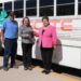 Dra. Blanca Valenzuela realiza entrega de unidad de transporte para alumnos del Plantel Plutarco Elías Calles.